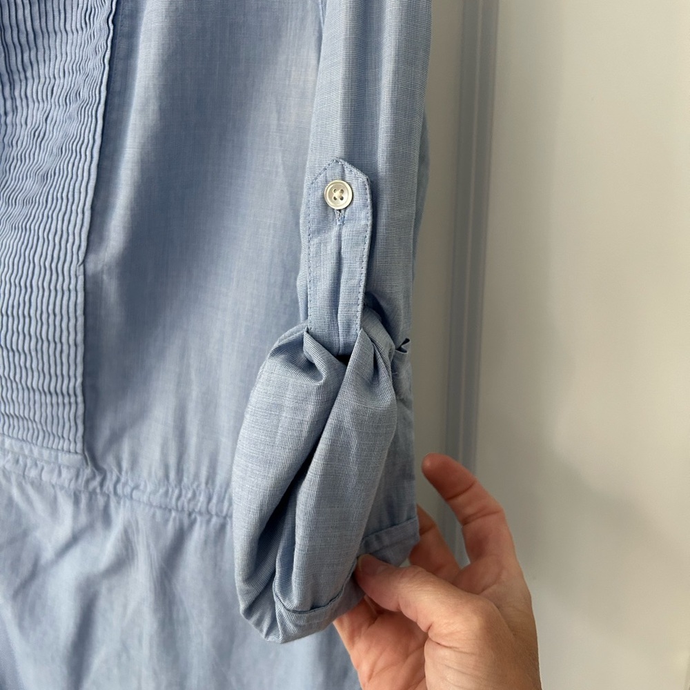 Chambray Button Down Dress - image 2